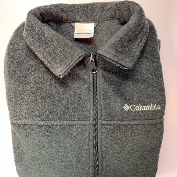 dark gray columbia jacket